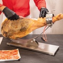 SOPORTE JAMONERO BASCULANTE INOX