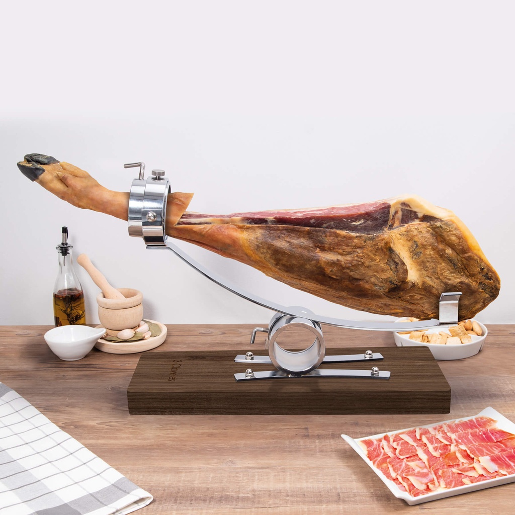 SOPORTE JAMONERO BASCULANTE