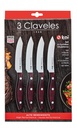 CUCHILLOS CHULETEROS SET 4 KOI