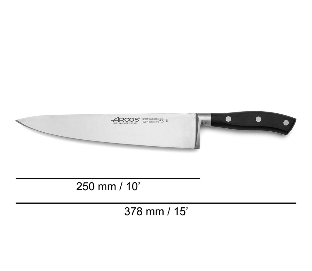 CUCHILLO COCINERO 250MM
