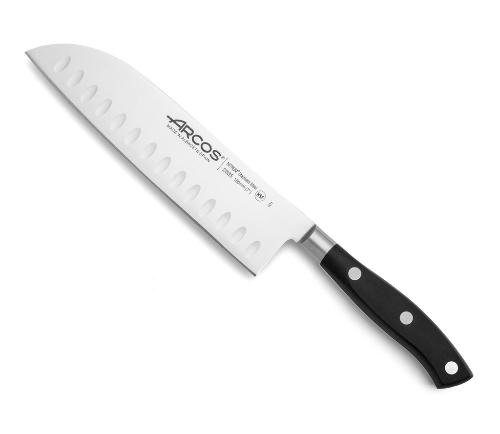 SANTOKU (CON ALVEOLOS) 180MM SERIE RIVIERA